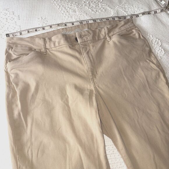 Women’s Eddie Bauer Curvy Pants Tall 16 Tan - Picture 8 of 9